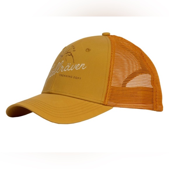 Fjallraven Unisex Sunrise Long Haul Cap in Ochre Yellow , one size - Picture 1 of 8